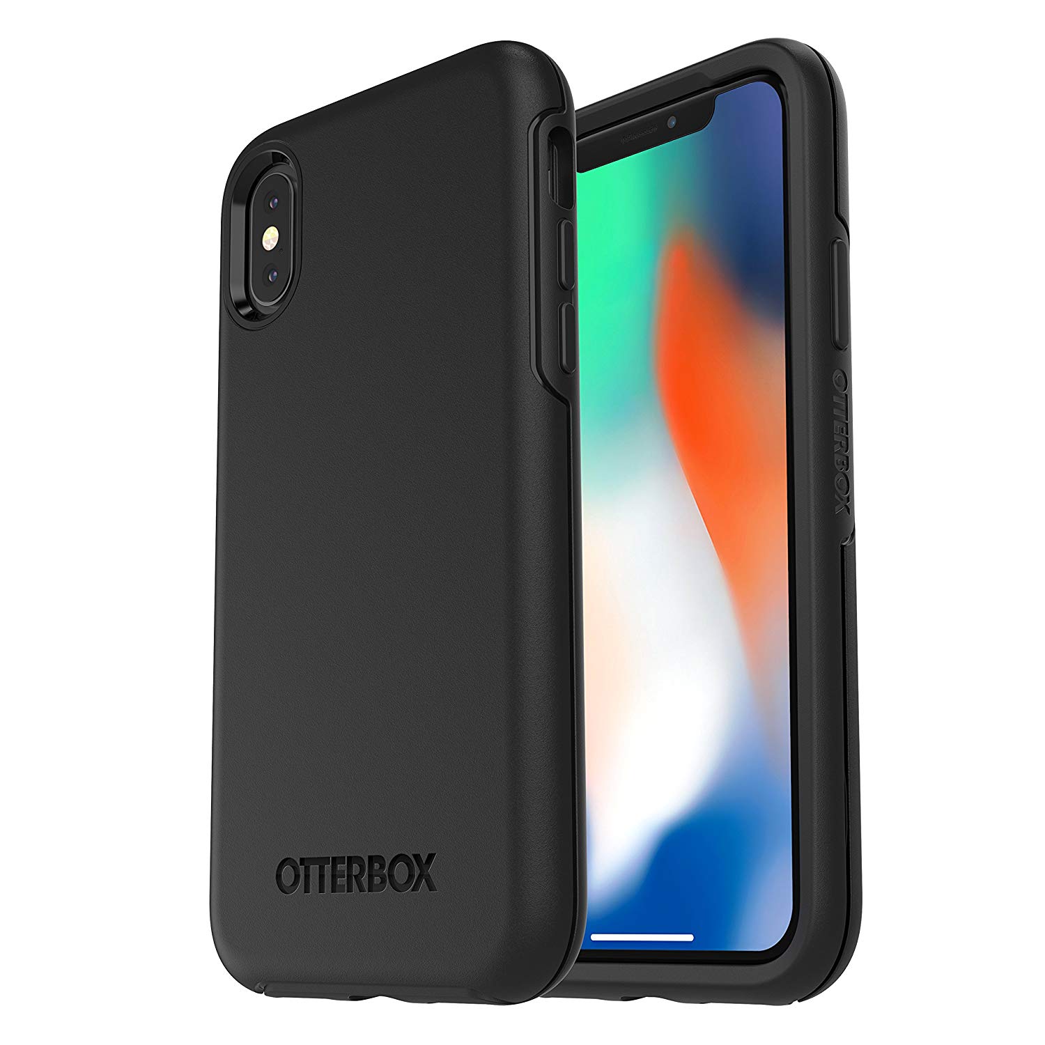 OtterBox Alpha Glass Screen Protector for iPhone X iPhone Xs Tempered Glass, x2 Scratch Protection, Black, iPhone X / iPhone Xs - Image 4