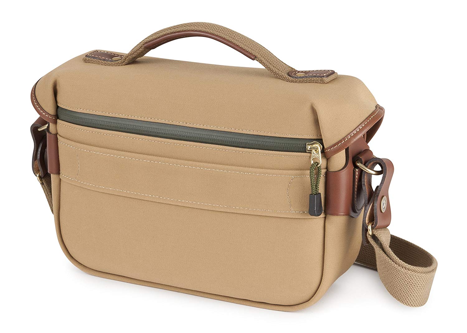 Billingham Hadley Small Pro Camera Bag (Khaki Canvas / Tan Leather), Khaki and Toast - Image 2