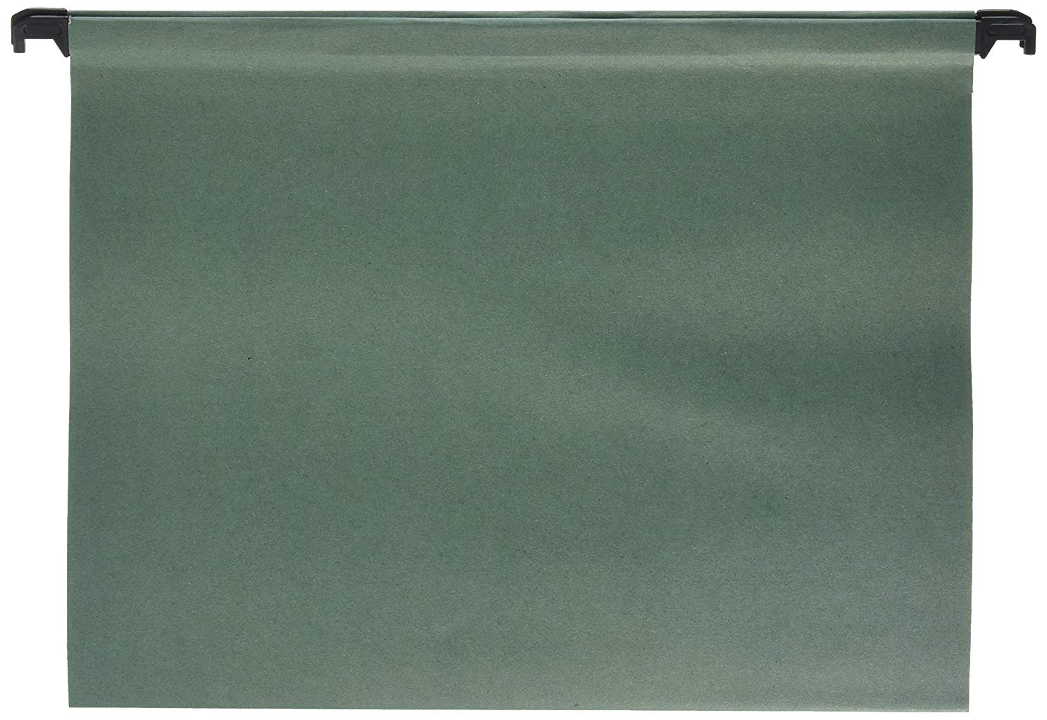 Cathedral Products A4 Green Manilla Suspension Files with Clip on Index Tabs and Inserts - Pack of 10