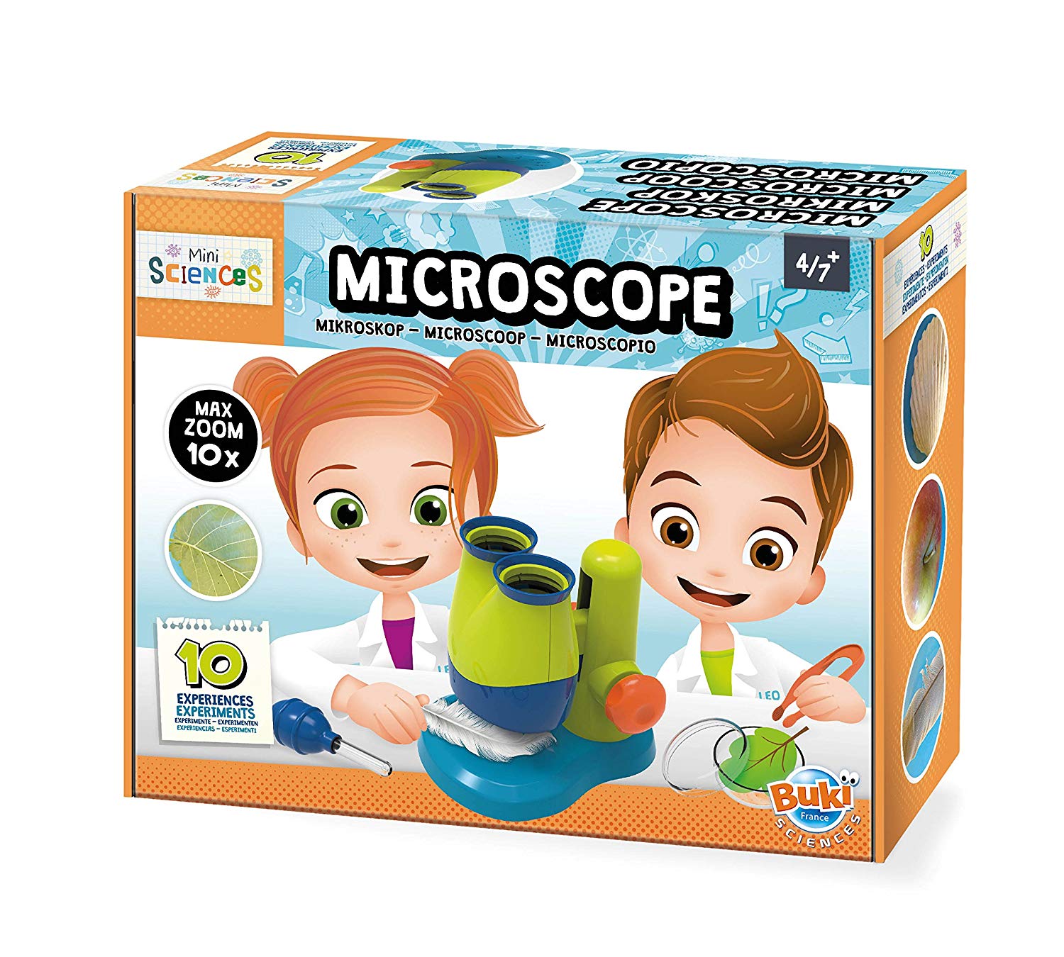Microscope 30 Expériences - Buki sciences - FAMILY TOYS