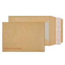 Blake Purely Packaging C6 (A6) 162 x 114 mm 120gsm Printed Board Back Envelopes (2112) Manilla - Pack of 250