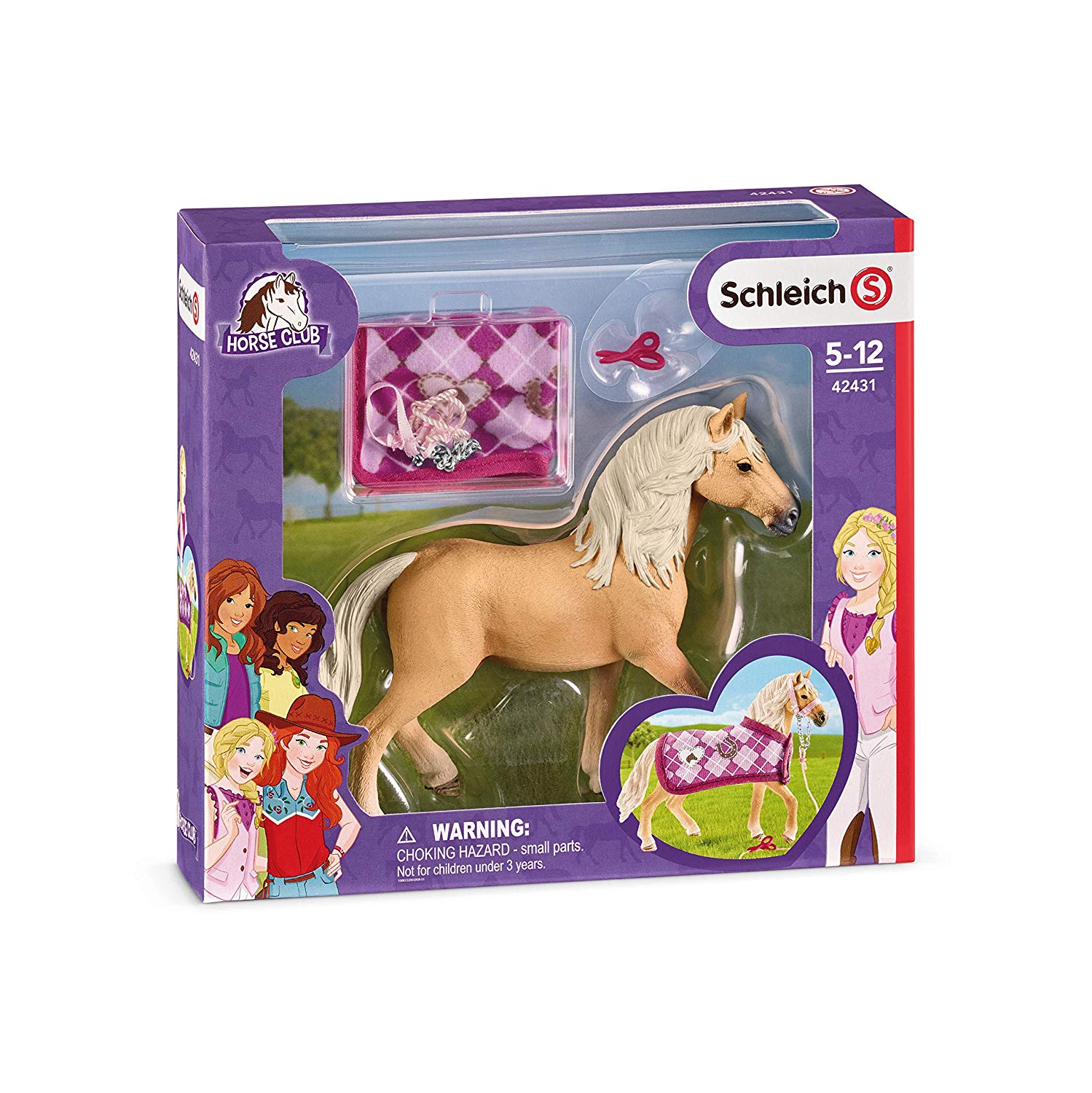 Schleich 42431 Horse Club Sofia’s Fashion Creation, Black, 19 x 5,2 x 17,3cm