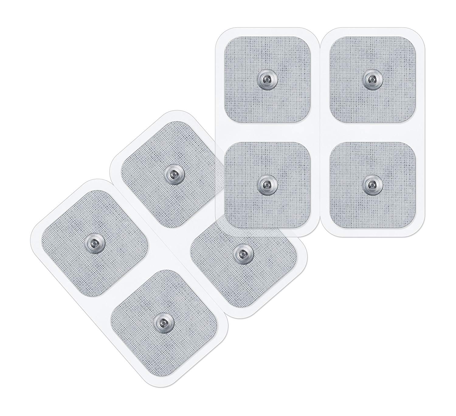 Beurer Replacement Set of Self-Adhesive Gel Electrode Pads, 45 x 45 mm