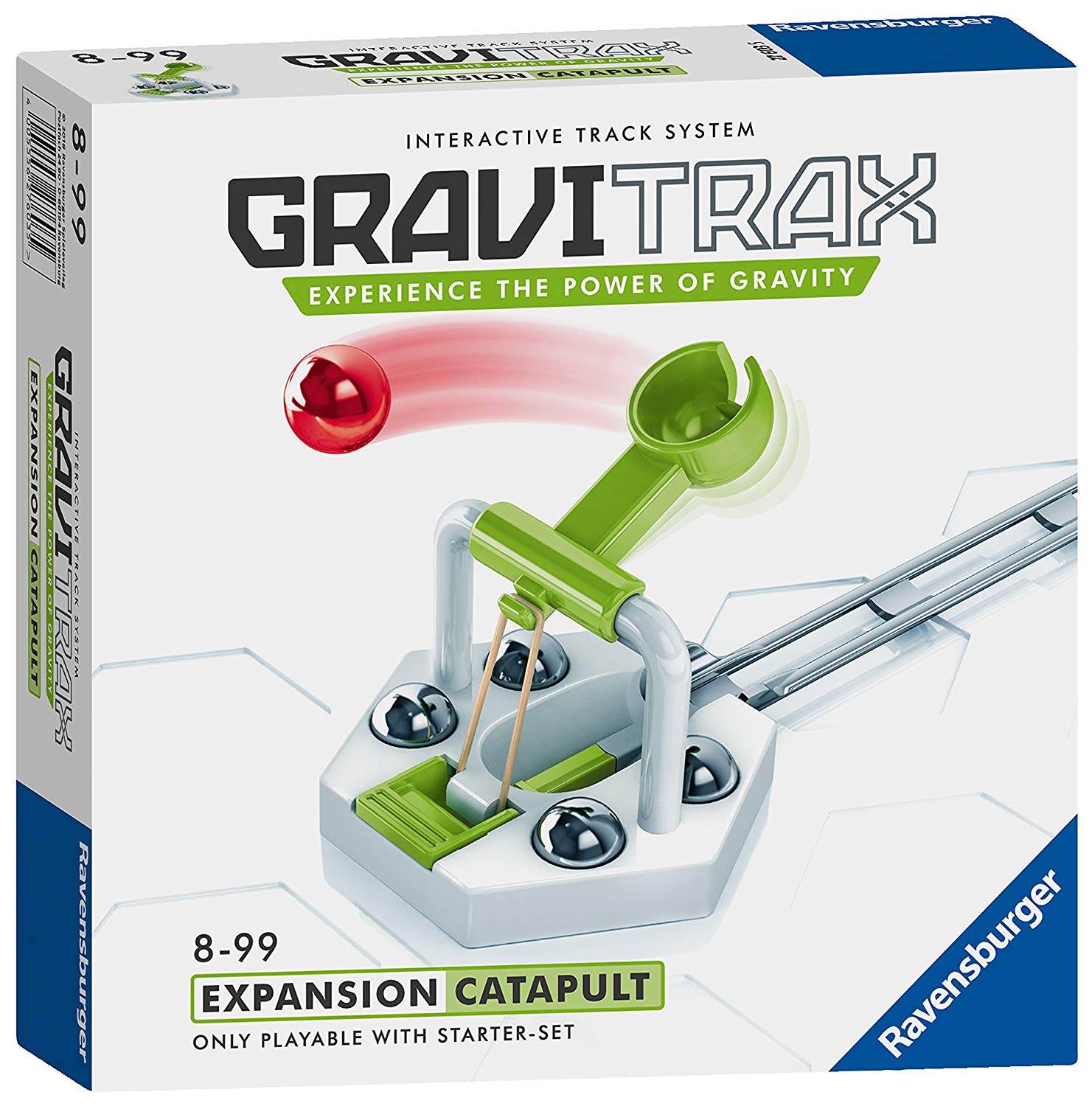 Ravensburger GraviTrax Catapult - Add On Extension Accessory Marble Run and Construction Toy For Kids Age 8 Years and Up - STEM