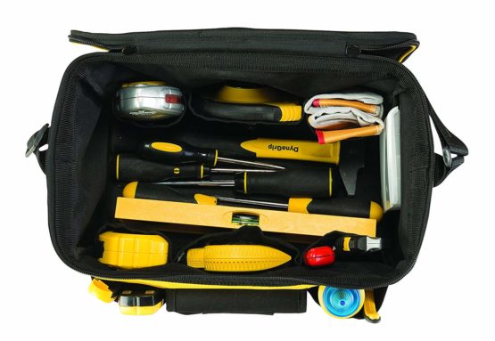 Stanley STST1-73615 Tool Bag with Belt, Black/Yellow - Image 2