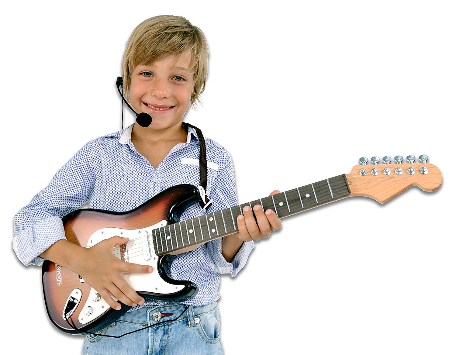 Bontempi 24 1310 1310 Rock Electronic Guitar, Multicolor, 67 x 22 x 4.5 cm - Image 4