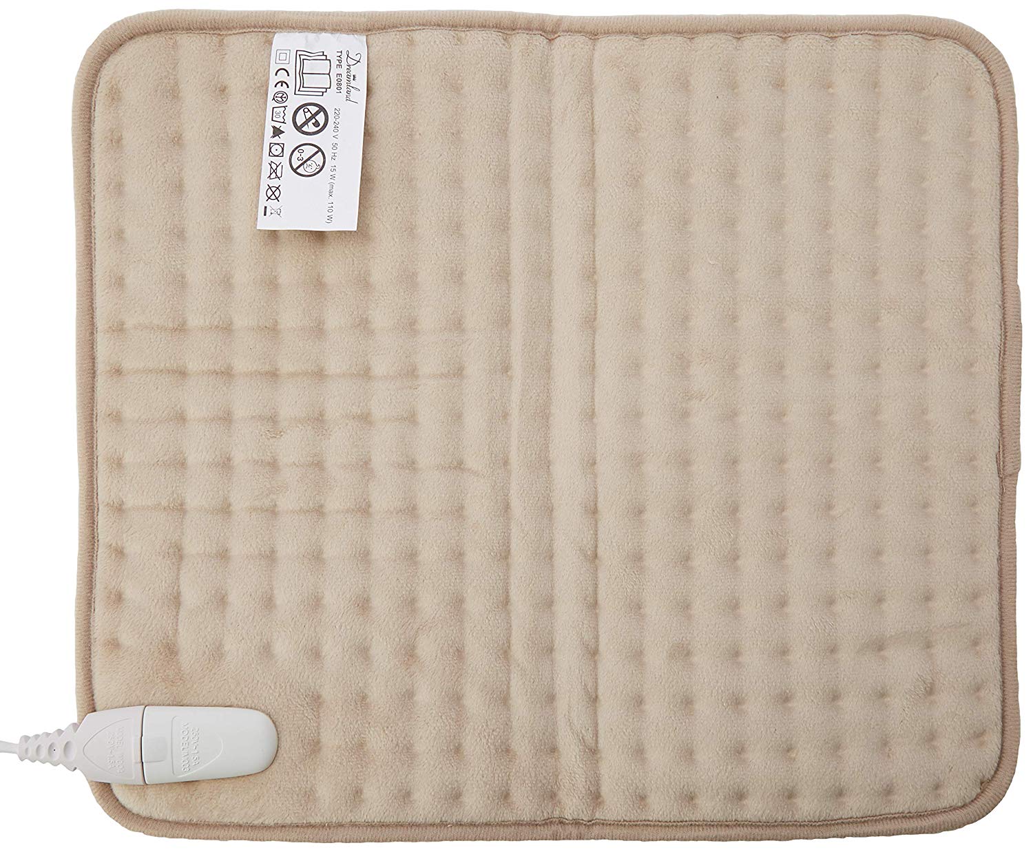 Dreamland Heat Pad, Instant Heat up, 5 temperature settings BigaMart