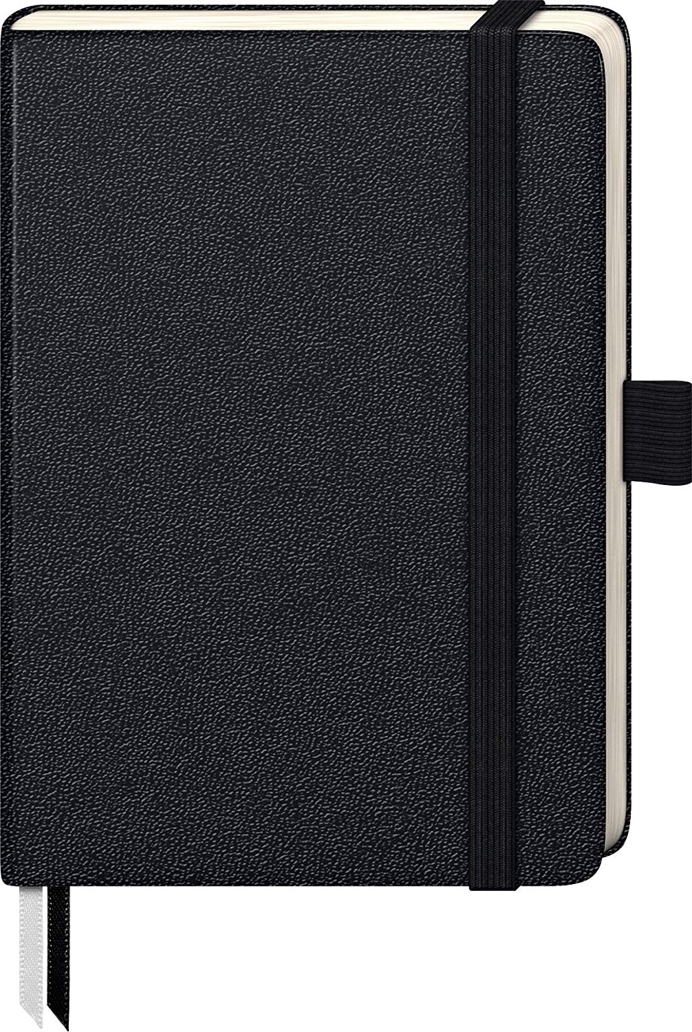 Brunnen Kompagnon School Notebook 9.5 x 12.8 cm, Lined, 21, 96 Pages, Black, a6