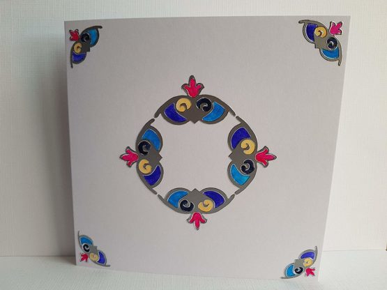 Peel Off Stickers Small Corners Stickers 1021, Multicoloured, 23 x 10 x 1 cm - Image 4