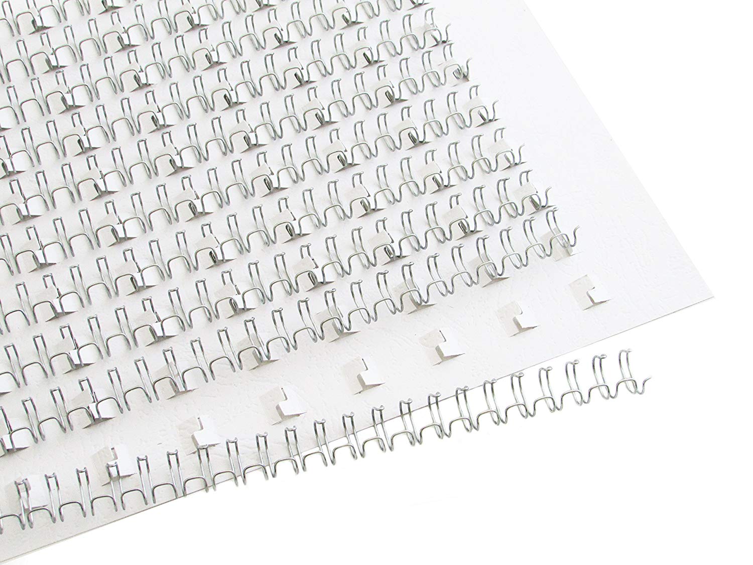 Peach Pw079 10 Wire Binding Combs - Wire, 3: 1 A4 Pack of 100, 8 mm, Silver, 34, 8mm / 60 Blatt - Image 3