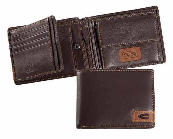 camel active California Wallet - 12.5X2X9.5, Brown - Image 4