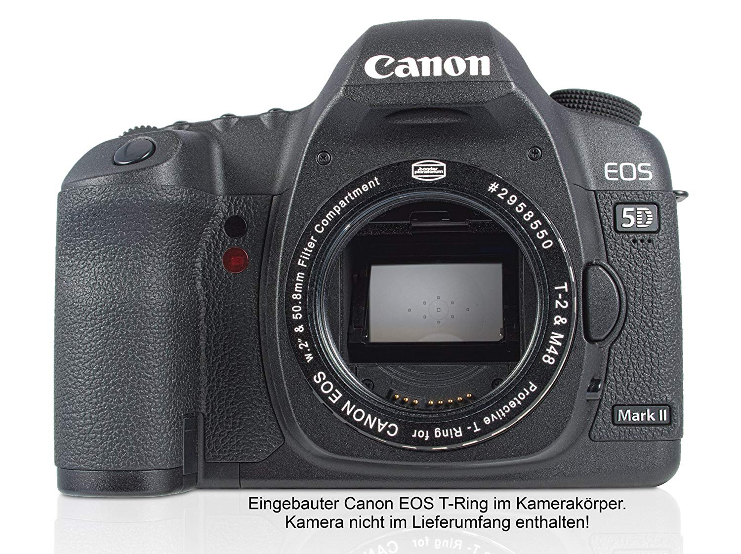 Baader Planetarium Protective Canon DSLR-T-Ring T-2 / M48 / 50.8 mm, black - Image 2