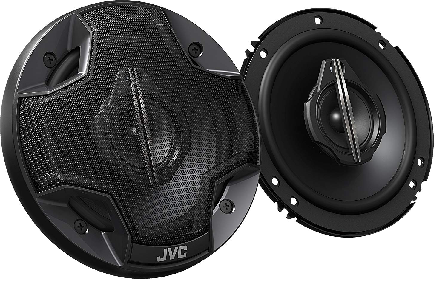 JVC CS-HX639 16 cm 3-Way Coaxial Speakers (320 Watts) Black, multicoloured, 16 cm / 3-Wege