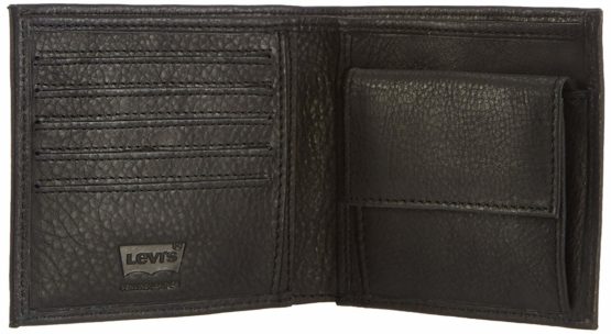 Levi's Men Clairview Bifold Coin Purses and Pouches 222539-4 Black - Image 4
