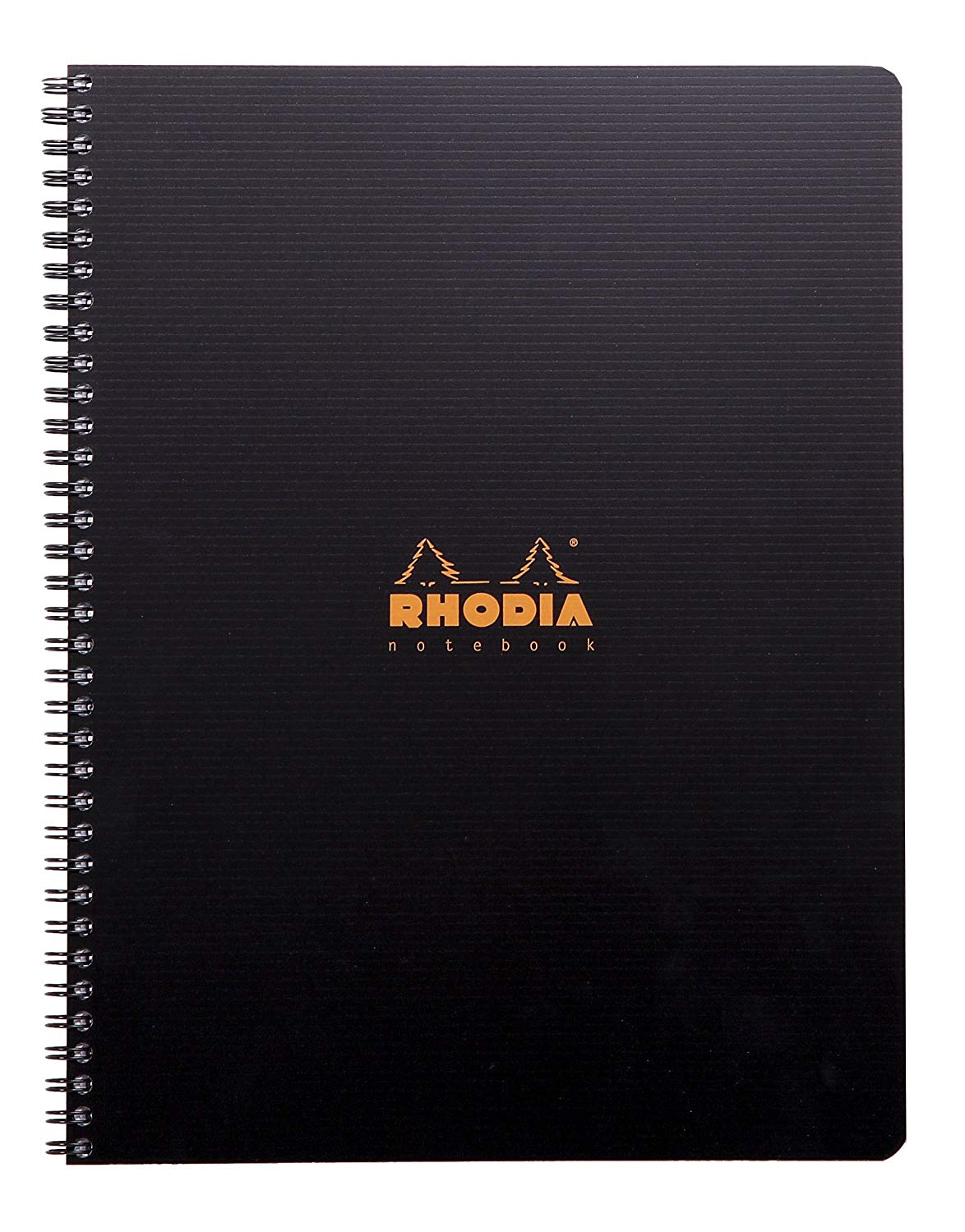 RHODIA 119900C - Spiral Notebook (Full Bound) Black A4+
