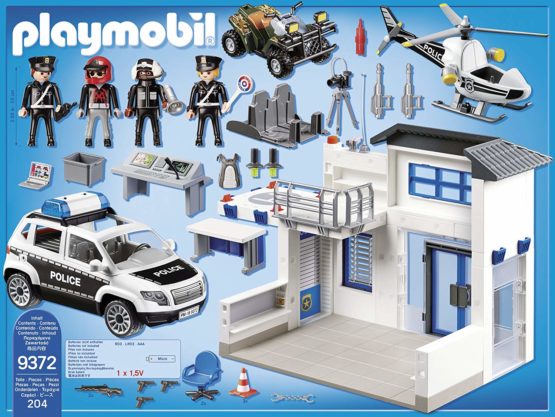Playmobil 9372 Police Station Bundle - Image 2