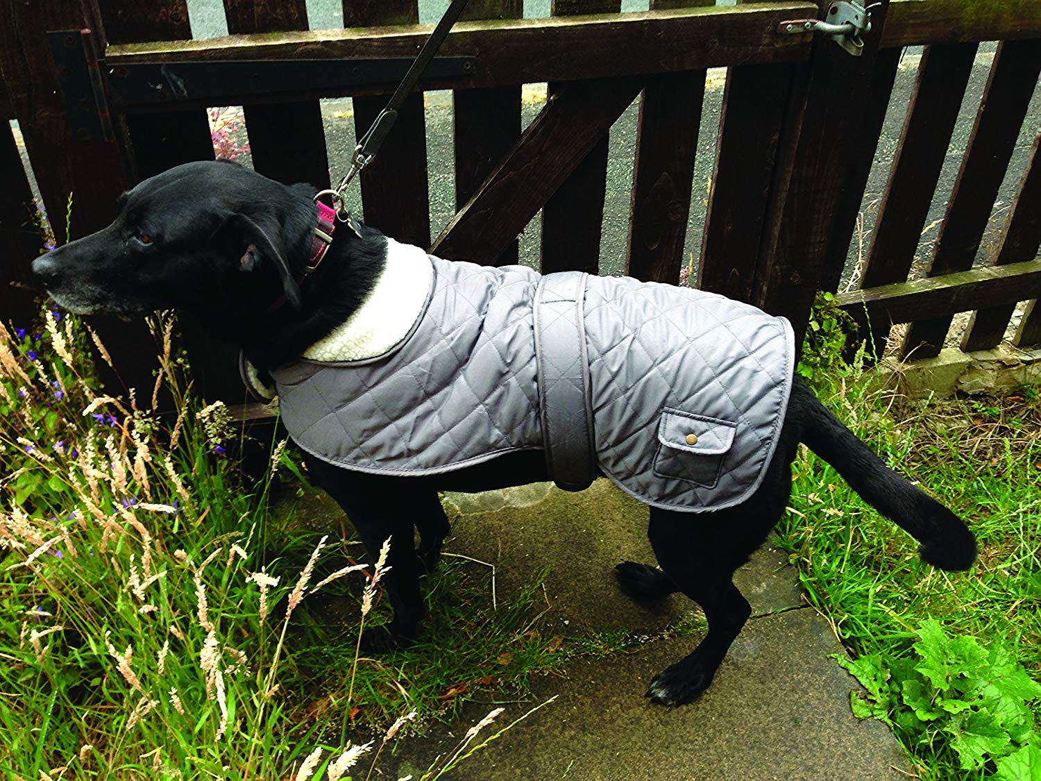 Banbury & Co Waterproof Dog Jacket, Quilted Thermal Fleece Lined Winter Rain Coat - Image 4