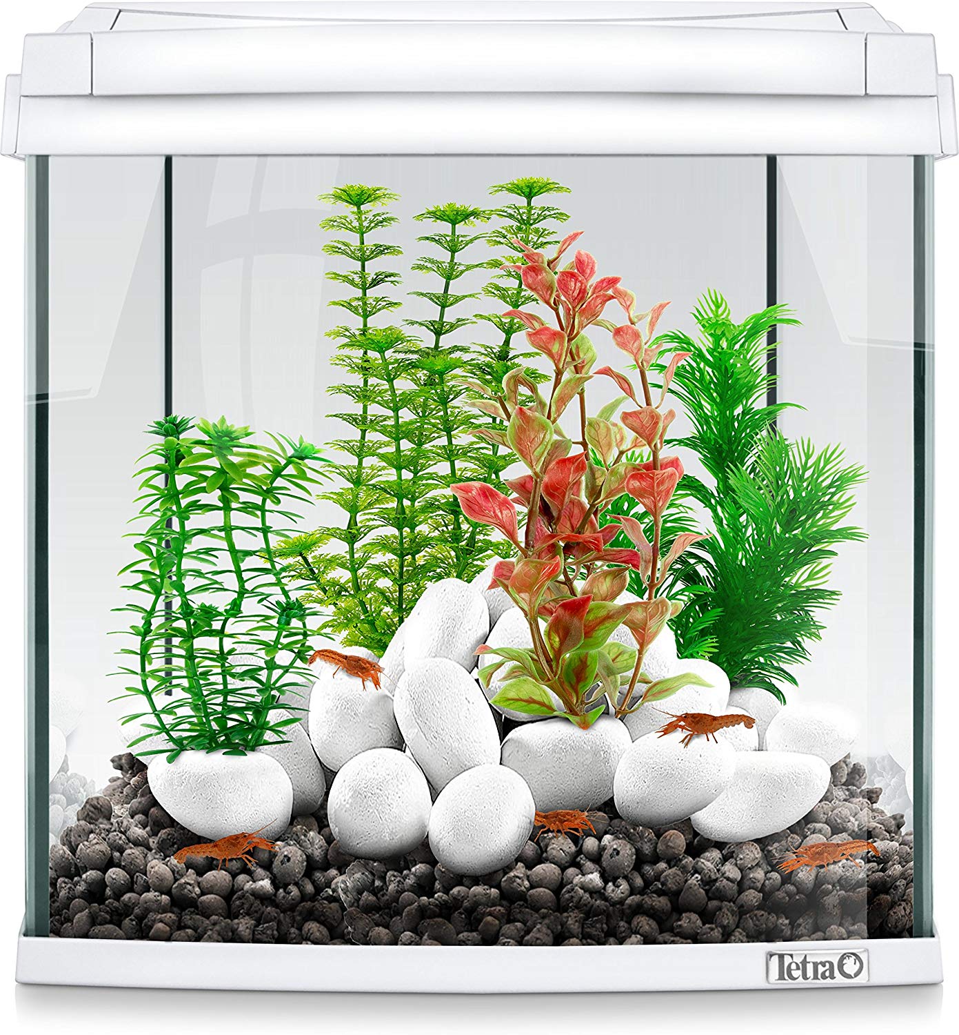 Tetra DecoArt Artificial Aquatic Plants for Aquarium Fish Tank Green Cabomba, Large - Image 4