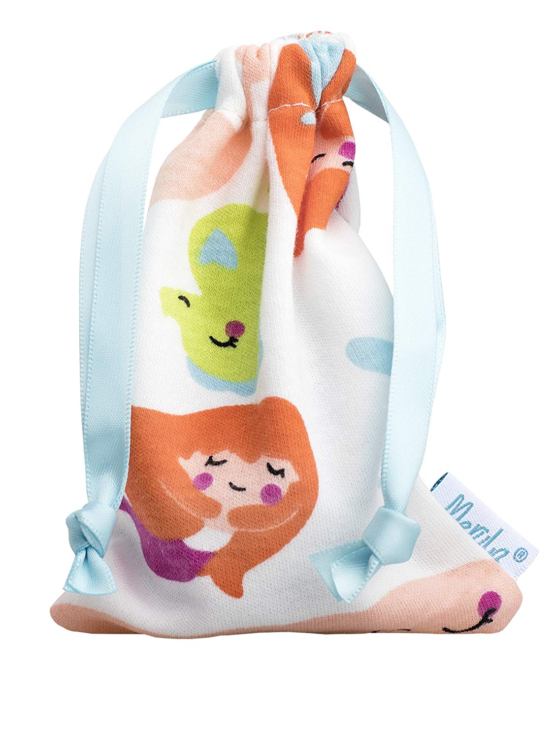 Merula Menstrual Cup Mermaid (Blue) "one Size" - Made of Medical-Grade Silicone - Image 3