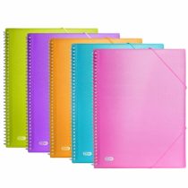 Elba Urban Spiral Display Book 20 Hüllen Assorted Colours