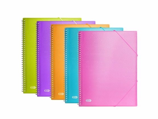 Elba Urban Spiral Display Book 20 Hüllen Assorted Colours