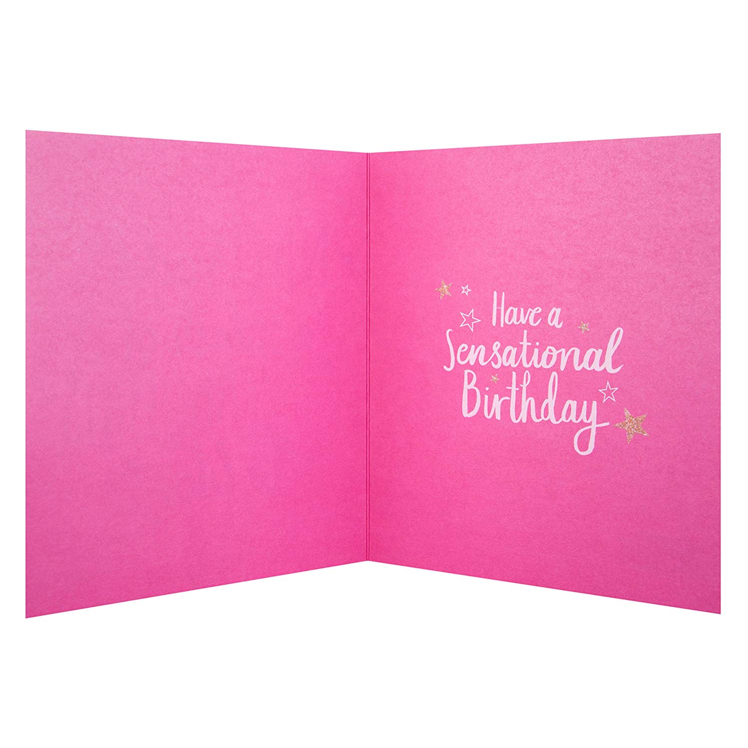 Hallmark Birthday Card for Niece - Contemporary Pink Shoes Design, Multicoloured, 18 cm by 16 cm - Image 2