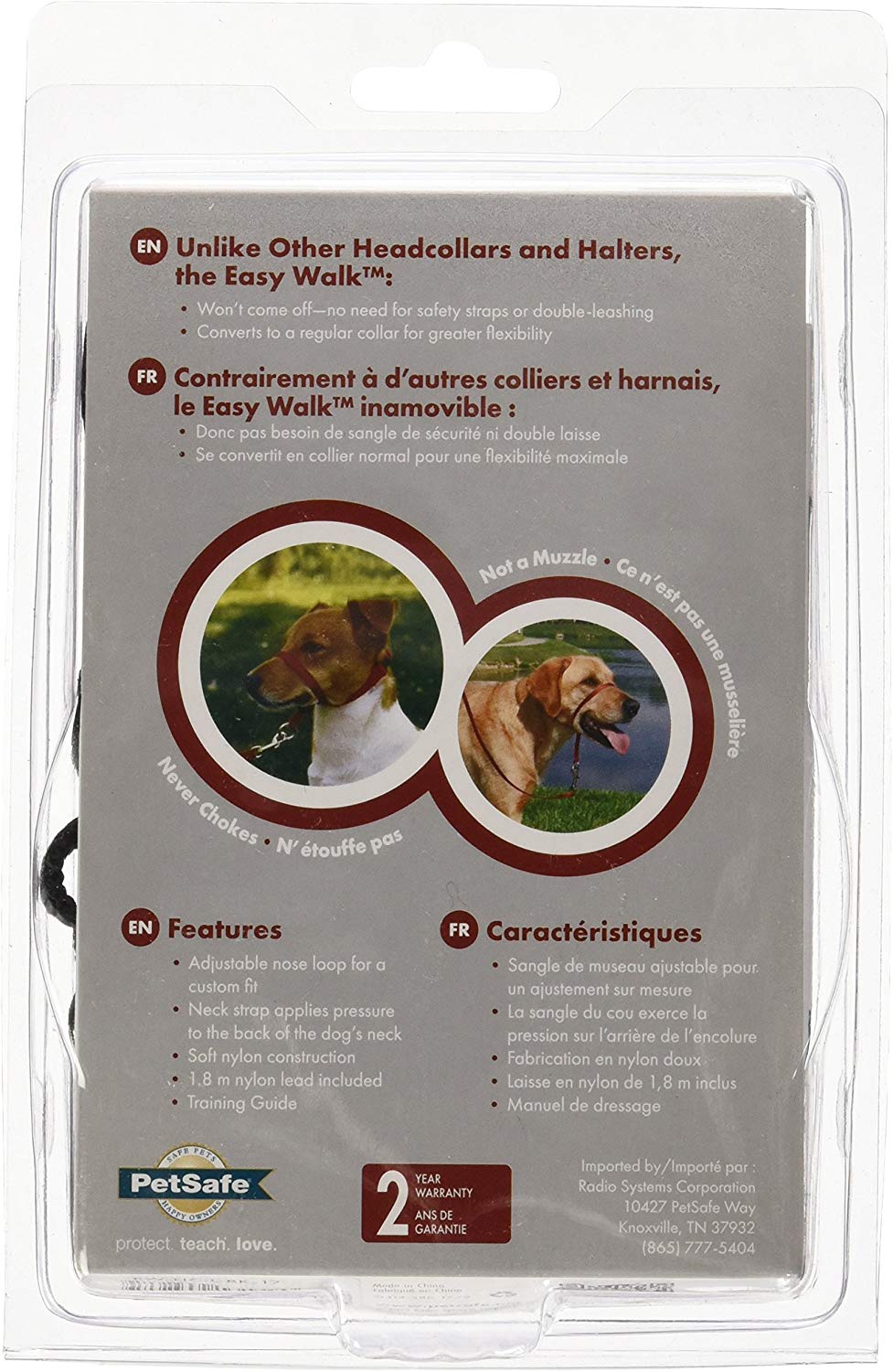 PetSafe Easy Walk Headcollar, No-pull Dog Walking Lead, Adjustable Fit, Comfortable, Large-Black - Image 4