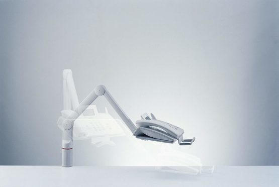 Schneider Novus TalkMaster 710+0002+000 Telephone Swivel Arm 2.0 kg Light Grey - Image 2