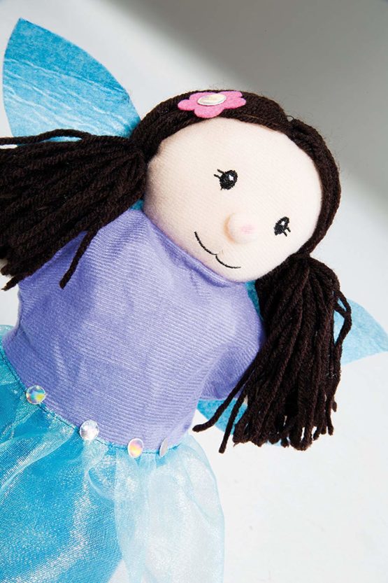 Roba 9713 Roba Hand Puppets Set, Plush Hand Puppets Pack of Children's Puppet Theatre and Puppets/Set Includes Fairy, Unicorn, Dragon and Knight Role Play – , Mehrfarbig - Image 2