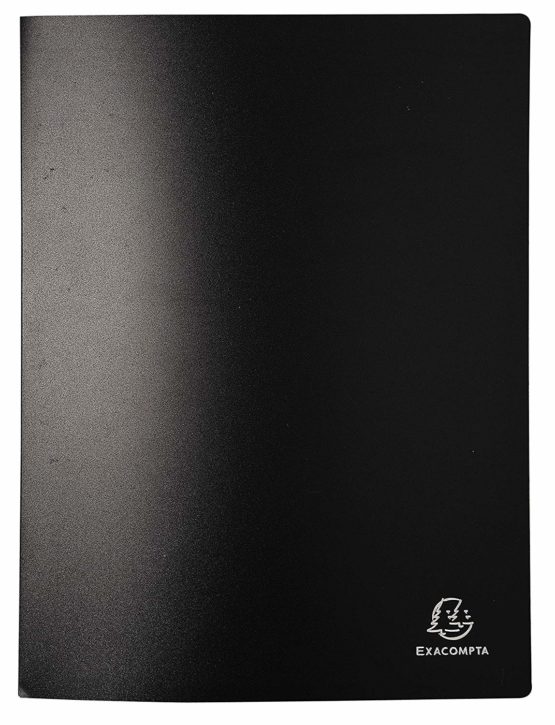 Exacompta Semi-Rigid PP Display Book, A4, 20 Pockets - Assorted Colours, Pack of 10 - Image 3