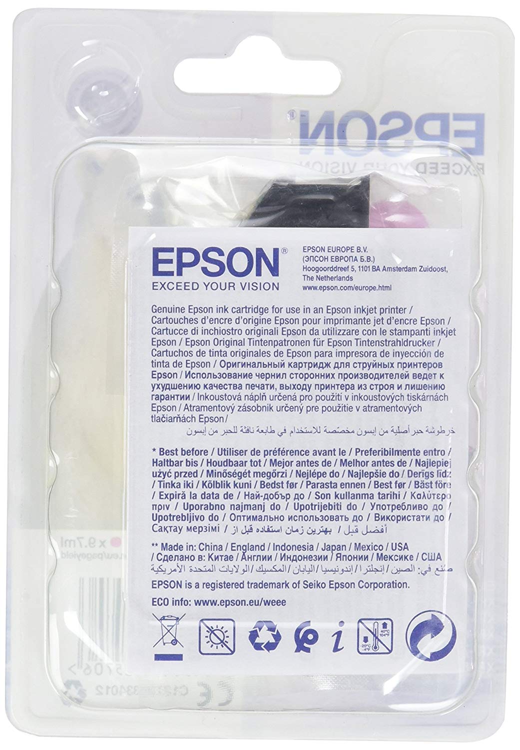 Epson 26XL Polar Bear Magenta High Yield Genuine, Claria Premium Ink Cartridge, XL High Capacity - Image 2