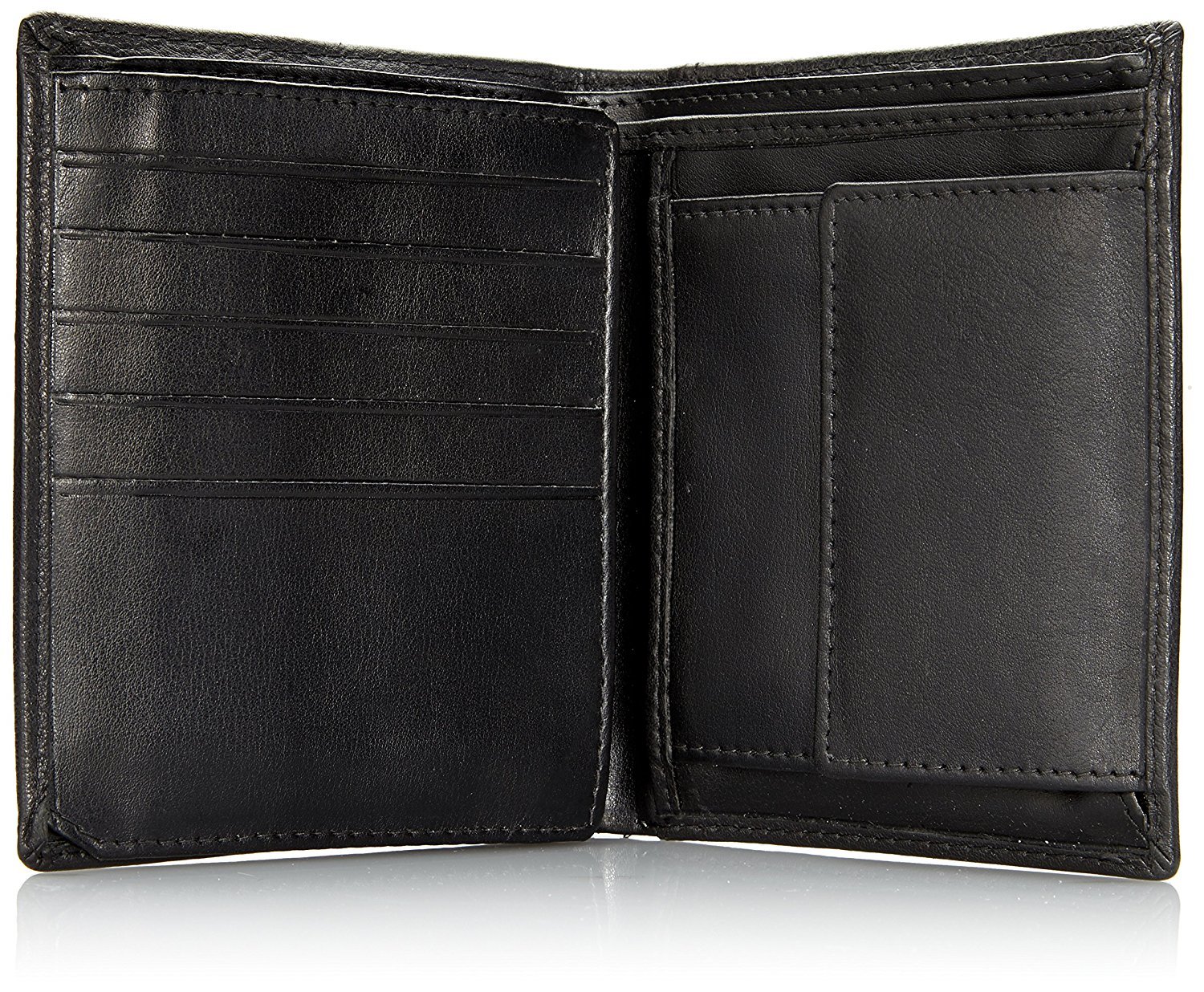 Alassio - 42006 - purse, leather, black, 12 cm