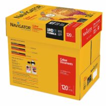 NAVIGATOR A4 120 g Colour Document (Pack of 8 half Reams)