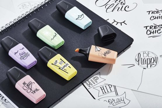 Highlighter - STABILO BOSS MINI Pastellove Wallet of 3 Assorted Colours - Image 4