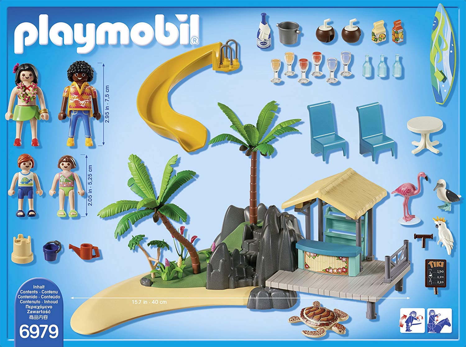 Playmobil 6979 Family Fun Island Juice Bar, Fun Imaginative Role-Play, PlaySets Suitable for Children Ages 4+ - Image 2