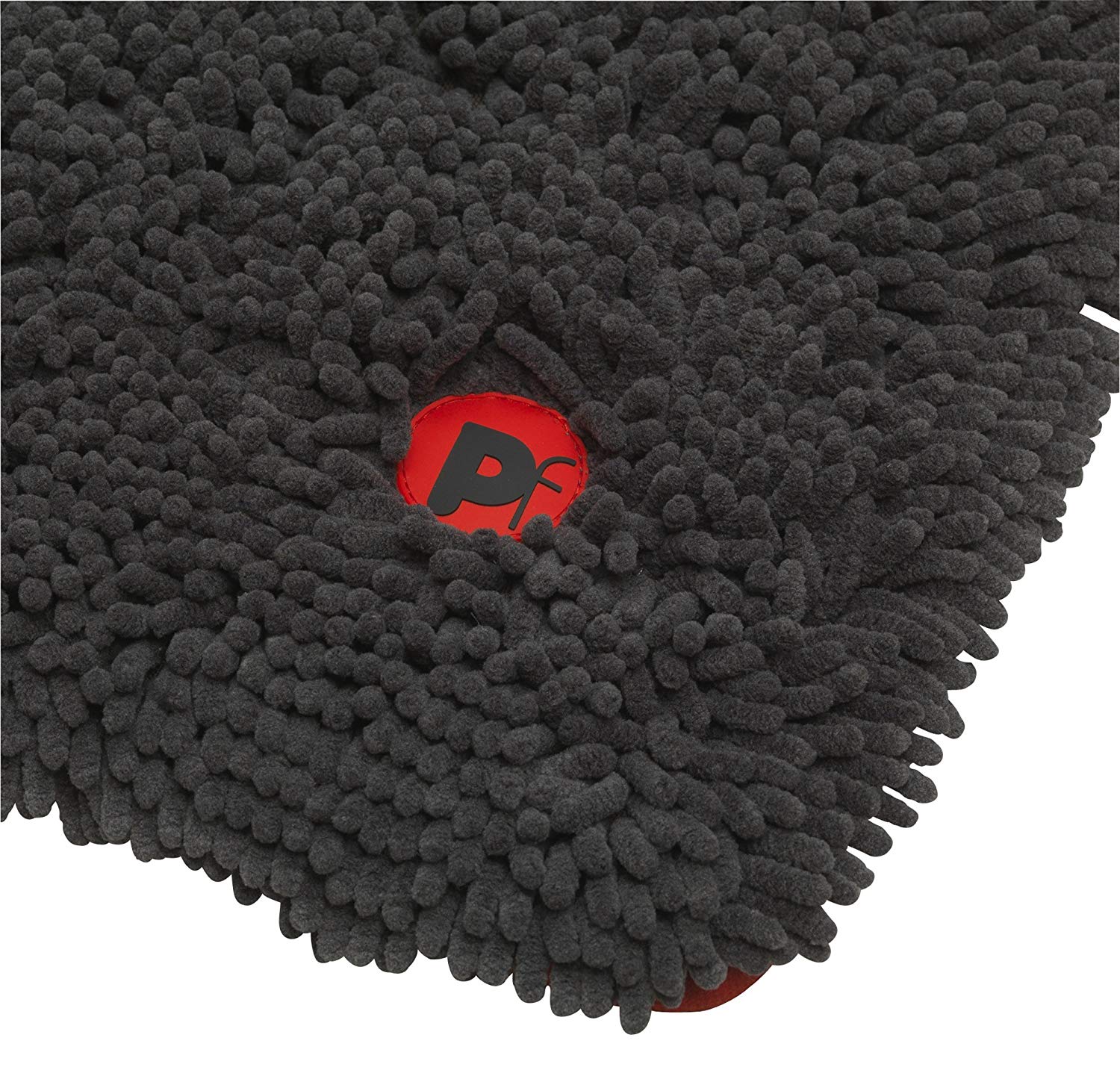 Petface Outdoor Paws Medium Memory Foam Dog Crate Mat, Removeable Microfibre Cover, 75 x 58 cm, Black (Pack of 1) - Image 3