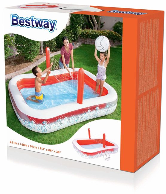 Bestway 100 x 66 x 38-Inch Inflate-A-Volley Pool - Image 3