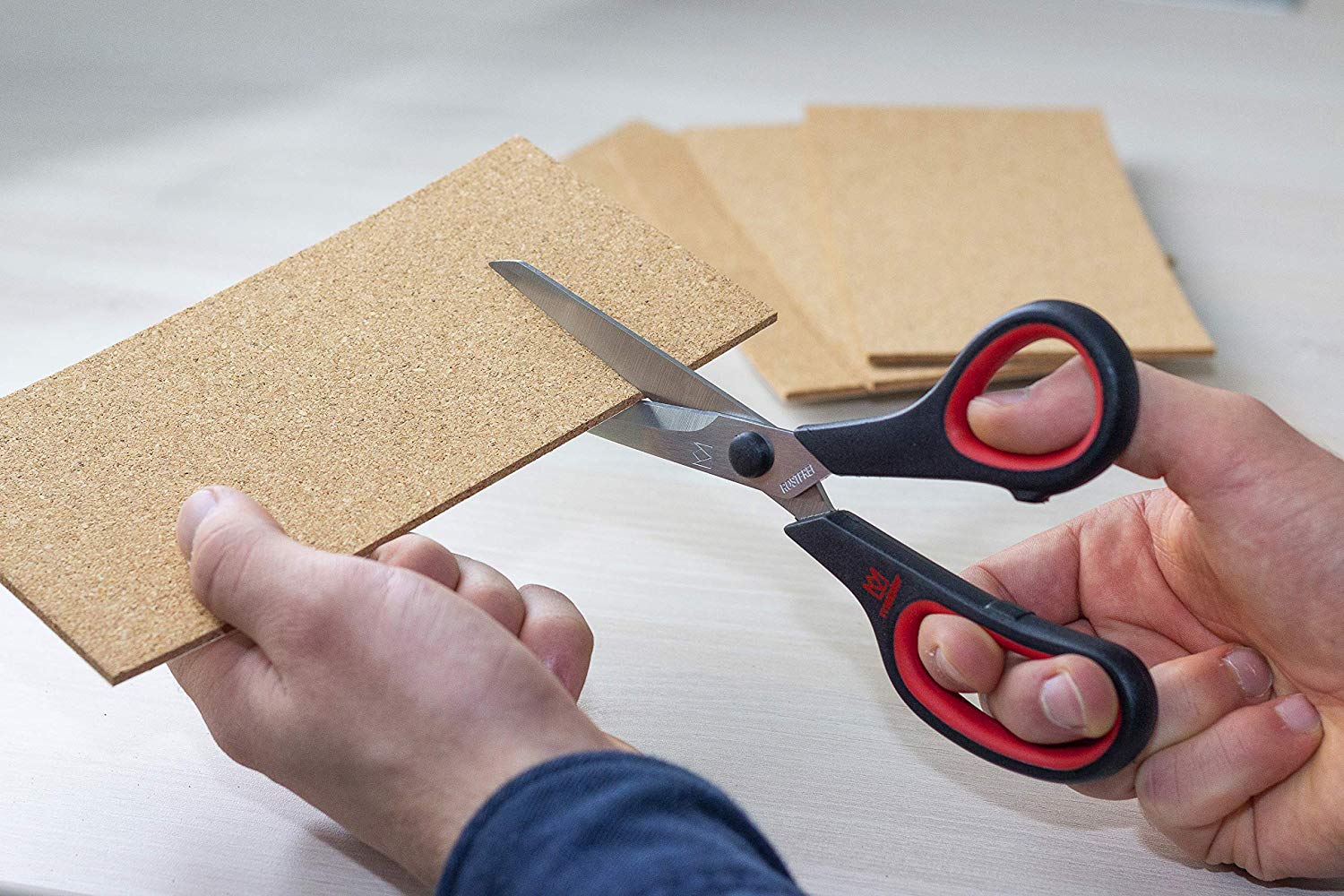 Metafranc Cork Pads 100 x 200 mm, Self-Adhesive, Pack of 5, Shock Absorbing and Vibration Inhibiting - Image 2