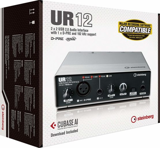 Steinberg UR12 USB Audio Interface with iPad Support - Image 2