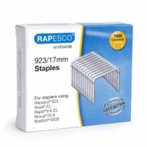 Rapesco 1240 Staples - 923/17mm (Box of 1,000)