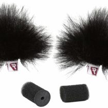 Rycote 065552 Windjammer for Ristretto Lavalier - Black (Pack of 2)