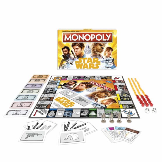 Monopoly – Star Wars Han Solo Board Game – E1702