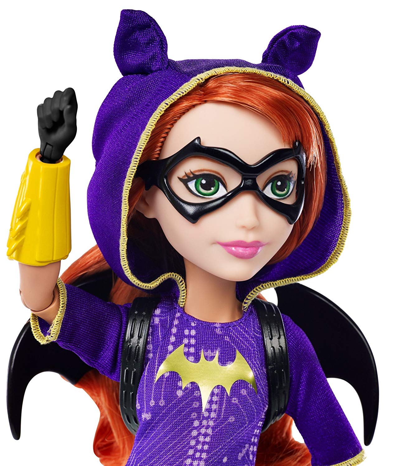 WWE 900 DLT64 DC Comics Super Hero Girl Batgirl Action Doll, with Realistic Facial Detailing - Image 3