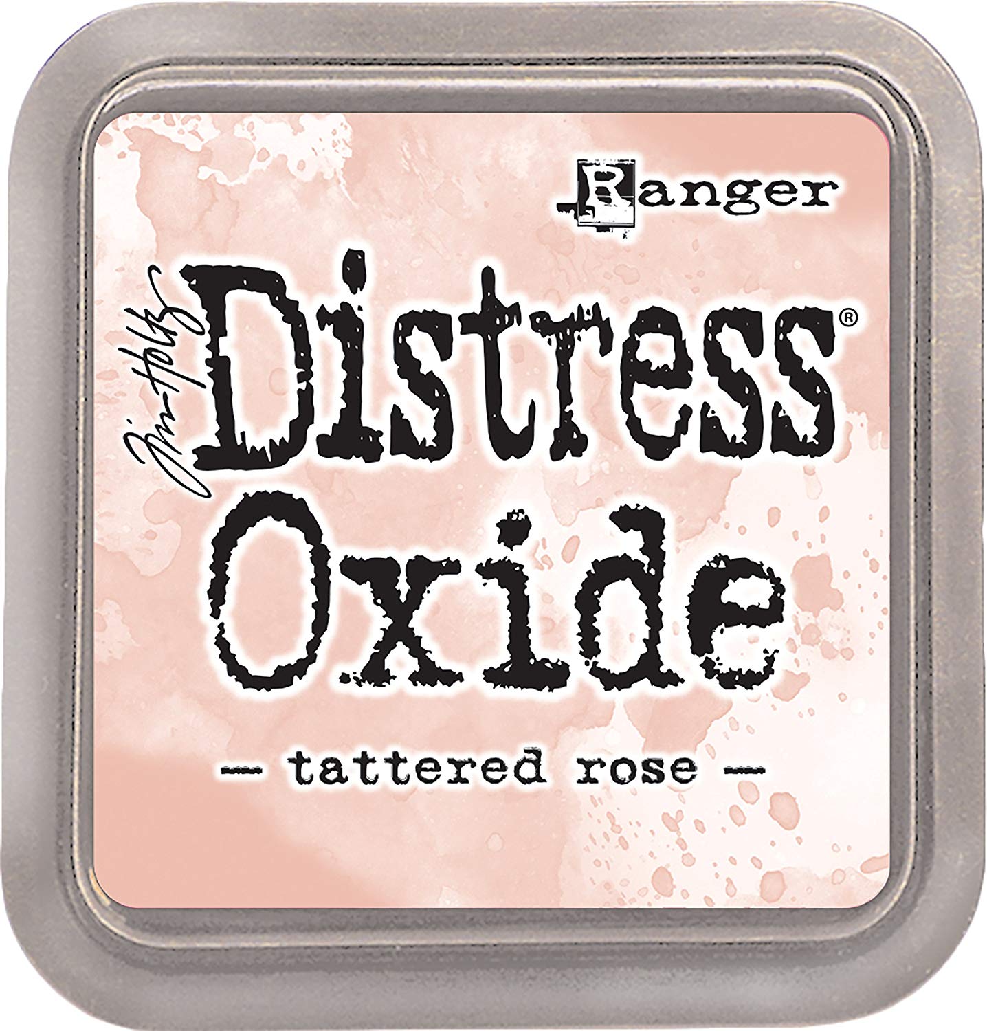 Ranger Tim Holtz Distress Oxide Pad Tattered Rose, Pink, 7.5 x 7.5 x 1.9 cm