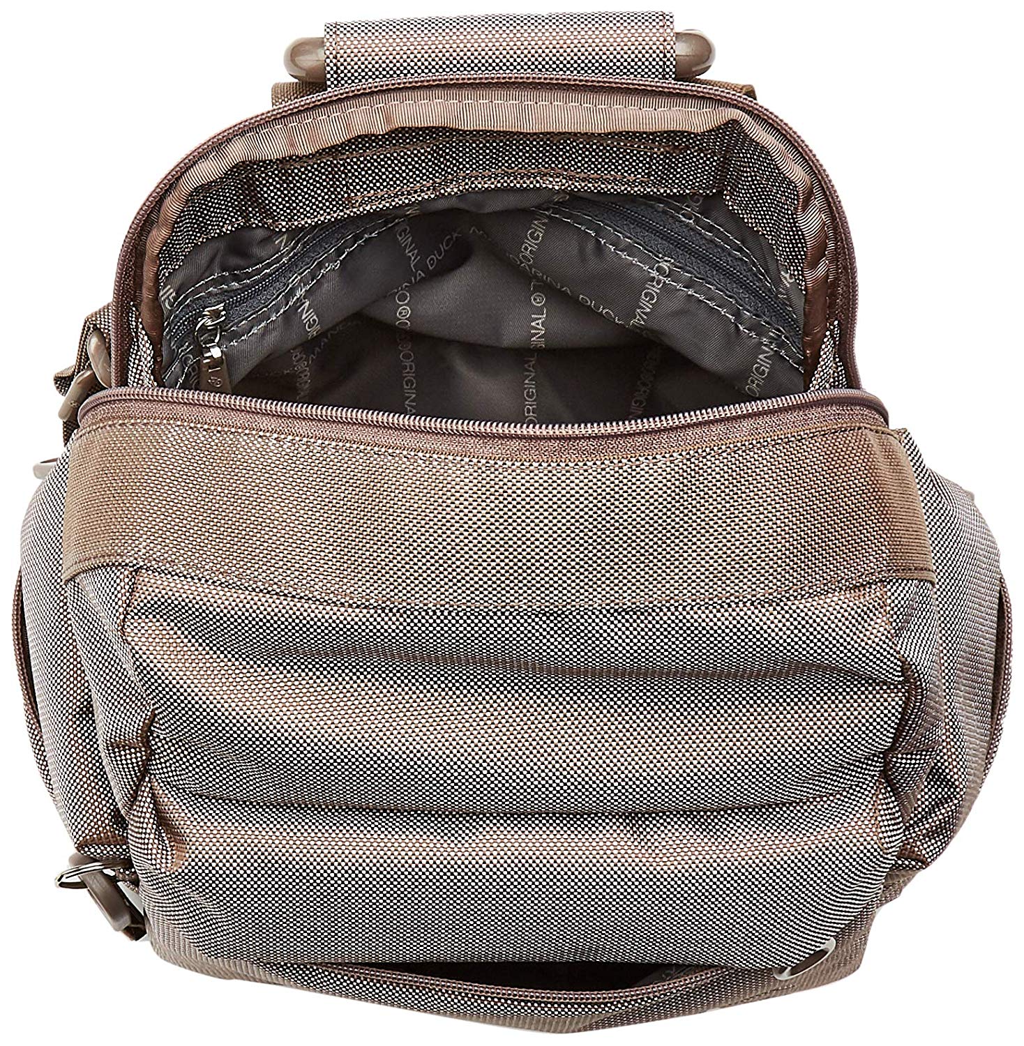 Mandarina Duck Women's Md 20 P10qmtt1 Backpack bags for women Taupe11, 28x28x15(LxHxW) - Image 3