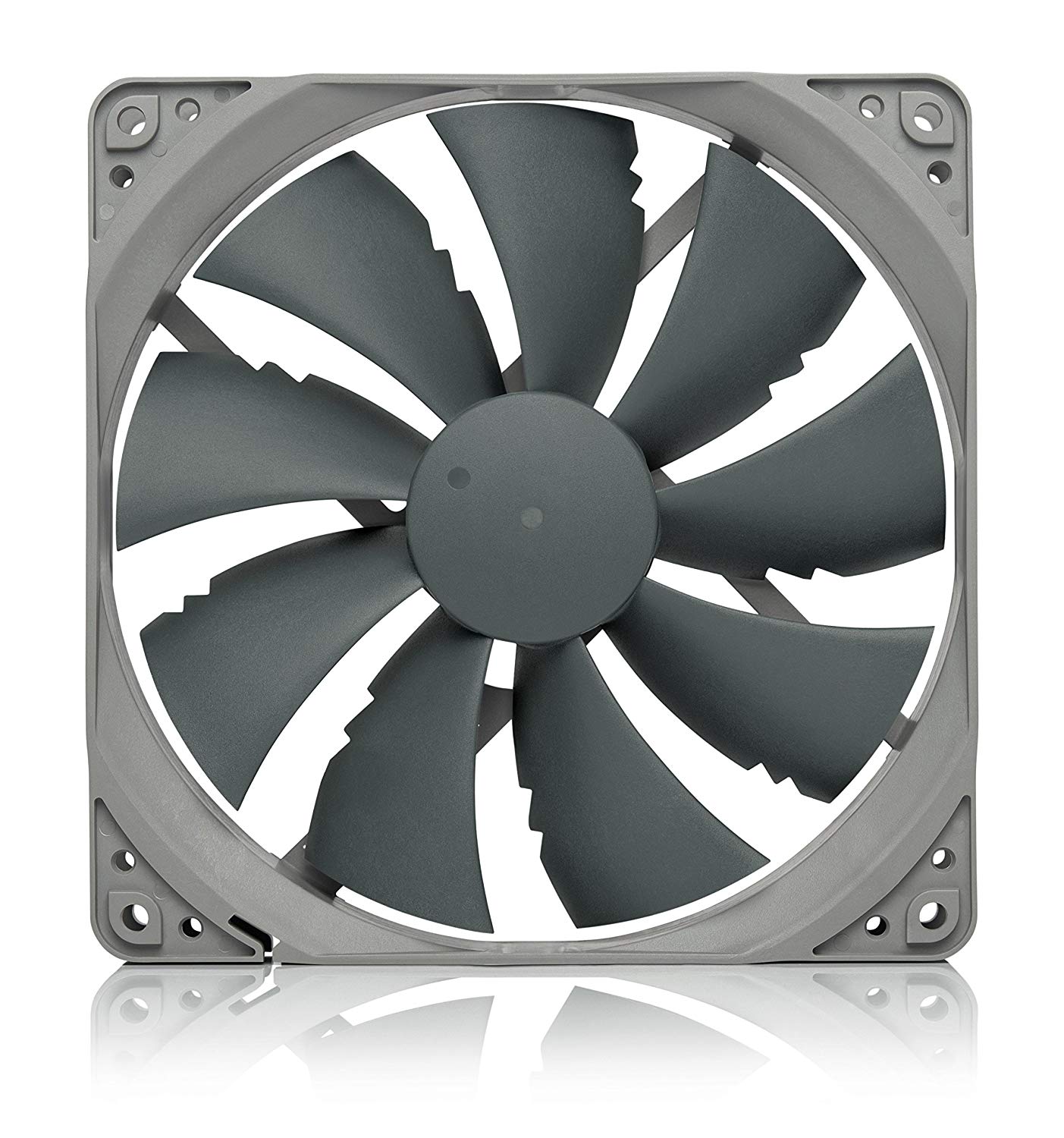 Noctua NF-P14s redux-900, Ultra Quiet Silent Fan, 3-Pin, 900 RPM (140mm, Grey), 140x140x25mm square - Image 2