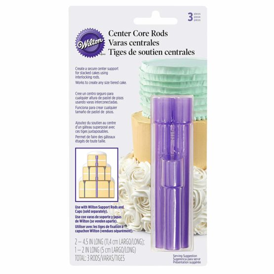 Wilton Dowel Rods for Tiered Cakes, Plastic Center, set of 3 - Image 2