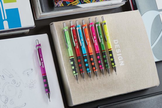 rOtring Tikky Mechanical Pencil, HB, 0.7 mm, Light Blue - Image 4
