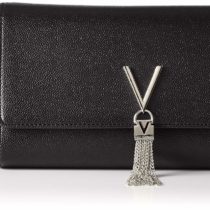 Valentino by Mario Valentino Women's Divina POCHETTE, Black (Nero), 12x4.5x27 cm (W x H x L)