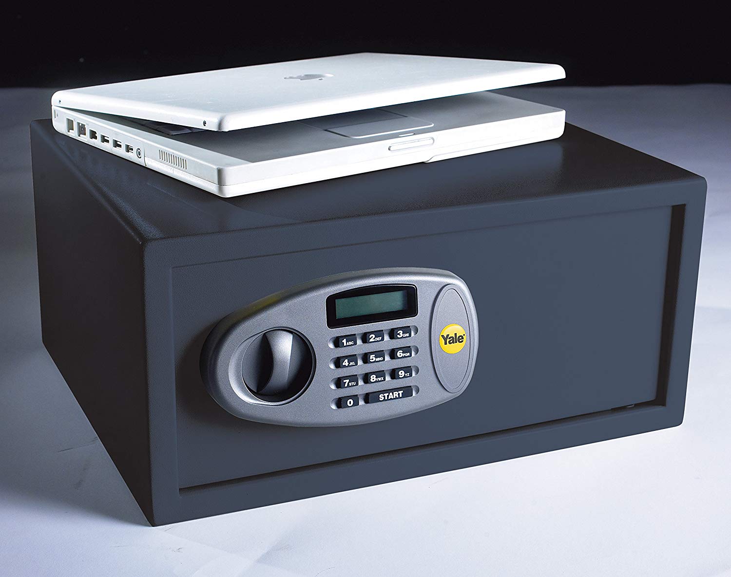 Yale Electronic Guest Laptop Safe, Guest Protection, PIN Keypad + Master Code, Auto Lockdown, Anti-bump Solenoid, LCD Display - Image 3